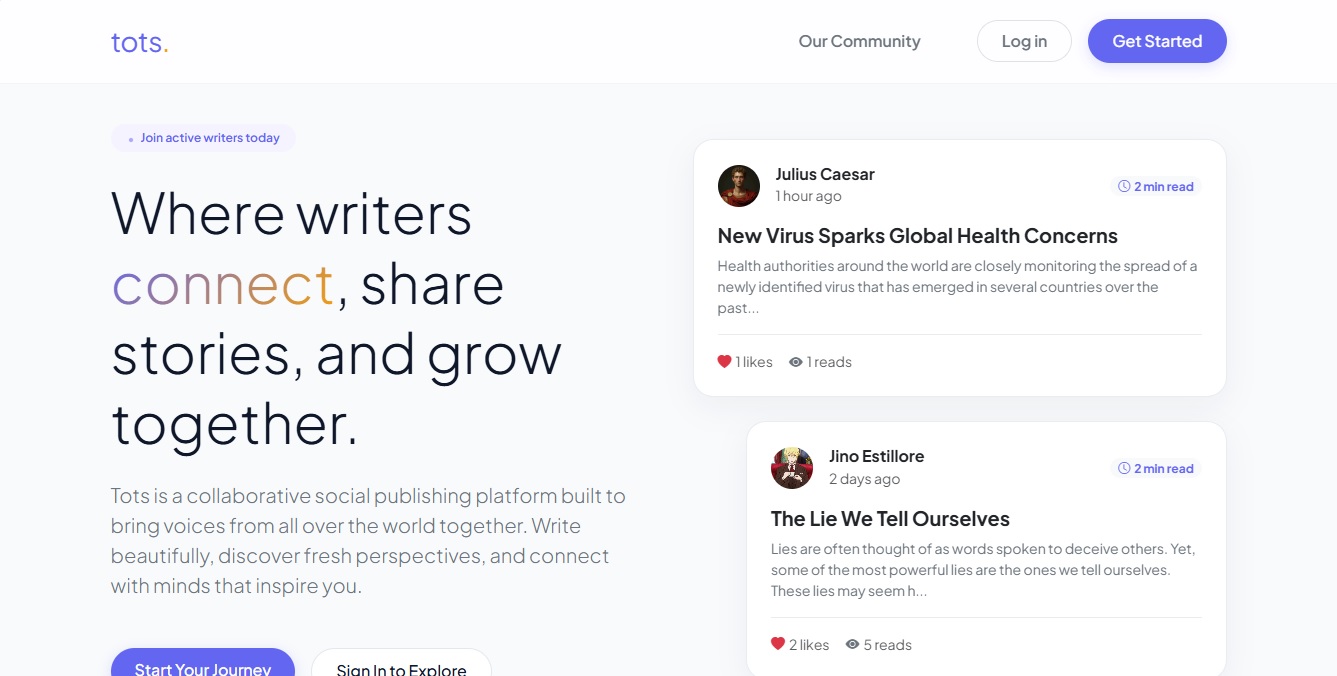 Blogging Platform